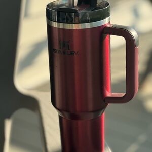 Wine colored Stanley 40 oz tumbler